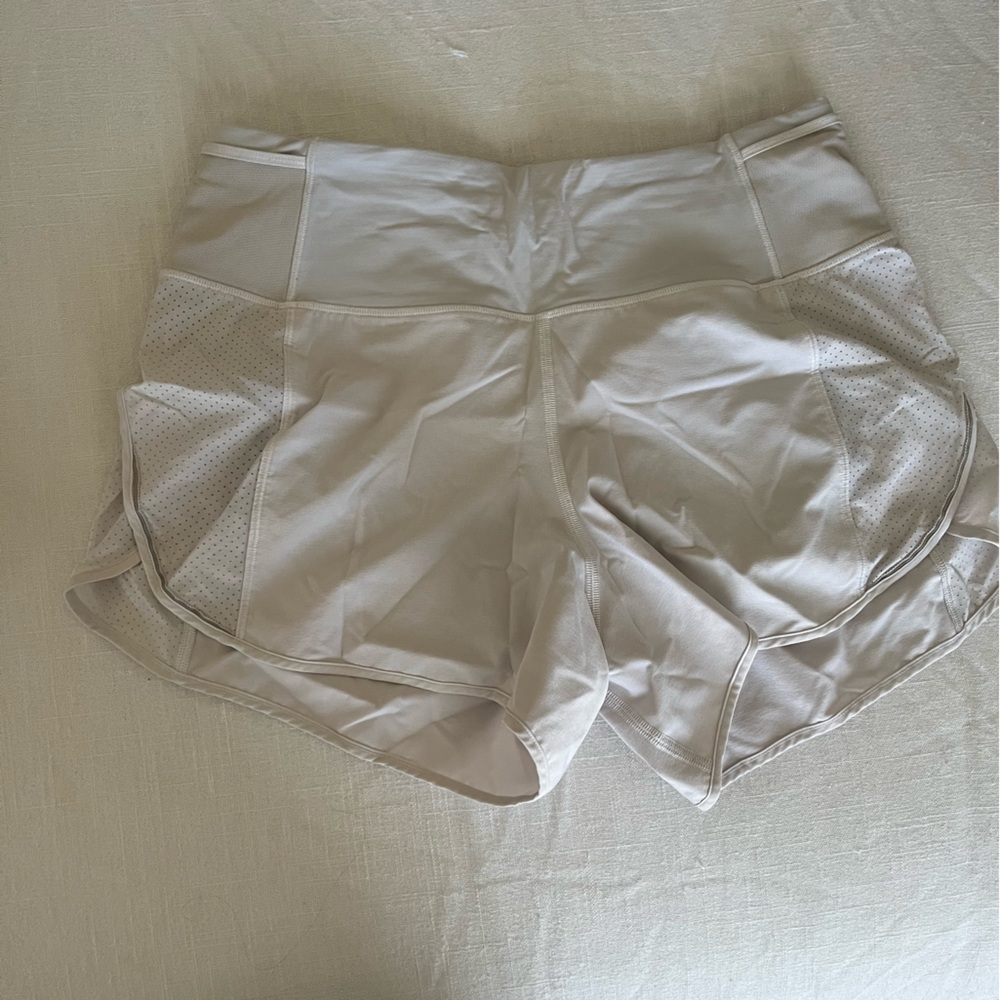 White Lululemon Shorts